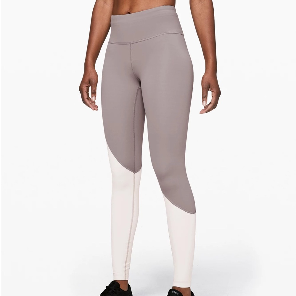 Lululemon asymmetrical leggings Nulux